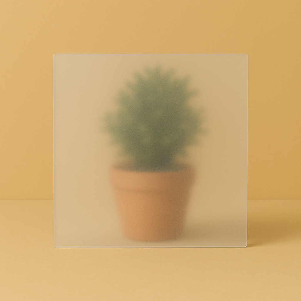 Blank pătrat din plexiglas frost pentru panou nunta sau botez