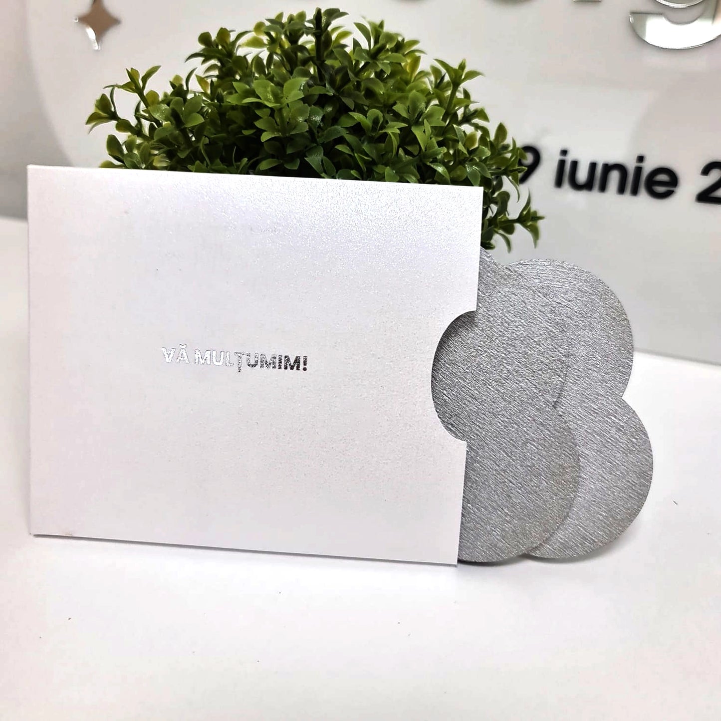 Coastere personalizate, sub formă de nor, mărturii pentru botez