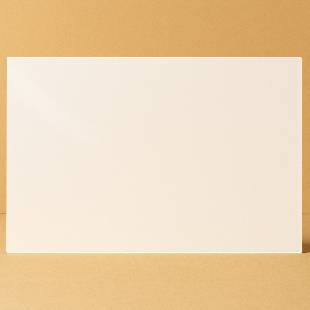 Panou din plexiglas alb, opac, dimensiune 70x50 cm