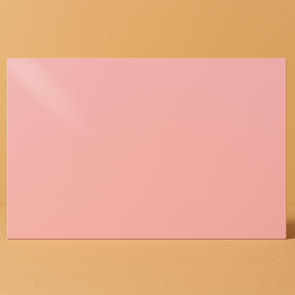 Panou din plexiglasroz pal, baby, opac, dimensiune 70x50 cm