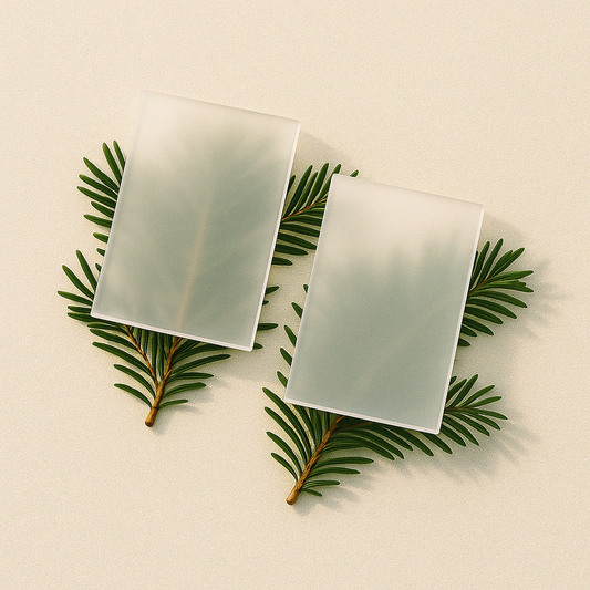 Blank dreptunghi plexiglas transparent frost